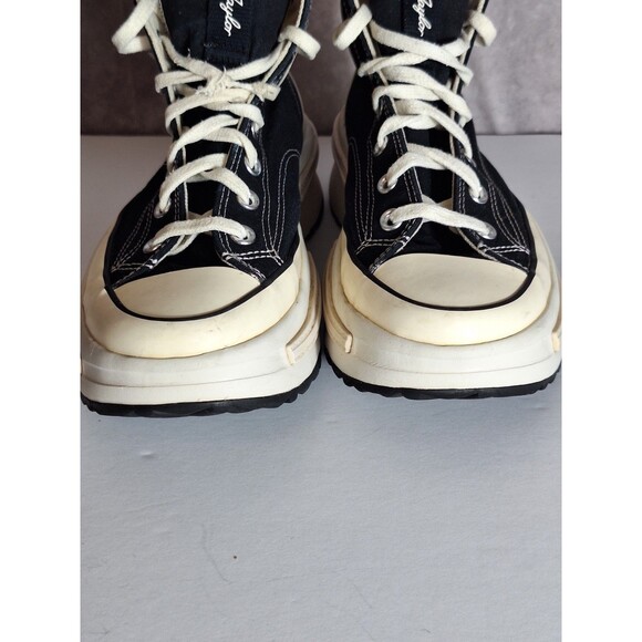 Converse Run Star Legacy CX Hi Top Shoes A00869C Black/White Women's 9 Men's 7.5 - Picture 8 of 14